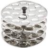 Aashita shoppe 4 Plates Stainless Steel round Idly Stand/Idly Maker Makes 72 mini Idly at Once. (4 Plate mini Idli) (round mini idli 4 plate) view 3