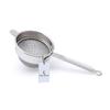 Heart Home 3 Pieces Stainless Steel Double Mesh Tea Strainer Chalni 8, 9, 10 cm Diameter (Silver) CTHH018942 view 2