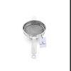 Heart Home 3 Pieces Stainless Steel Double Mesh Tea Strainer Chalni 8, 9, 10 cm Diameter (Silver) CTHH018942 view 3