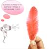 TIPTOP DECORATION Natural Dyed Feathers 10 cm (80 pieces) (Coral Peach) view 4