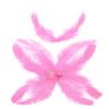 TIPTOP DECORATION Natural Dyed Feathers 10 cm (80 pieces) (Light Pink) view 3