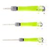 Wroughton 16 in 1 Professional Multi-bits Interchangeable Screwdriver Tool With 3 ESD Non-Magnetic Tweezers- Straight, Flat & Curved view 2
