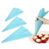 Cake Decor Silicon Pastry Bag Icing Piping Bag Reusable Cake Decorating Bags 16 Inch (2 Pc Pack), Multi view 1