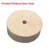 DIY Crafts Pack Of 1 Pc, Off White, Drill Grinding Wheel 3 inch 80mm Buffing Wheel Felt Wool Polishing Pad Abrasive Disc For Bench Grinder Rotary To(Pack Of 1 Pc, Off White) view 2