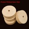 DIY Crafts Pack Of 1 Pc, Off White, Drill Grinding Wheel 3 inch 80mm Buffing Wheel Felt Wool Polishing Pad Abrasive Disc For Bench Grinder Rotary To(Pack Of 1 Pc, Off White) view 3