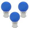 Panasonic B22 LED Blue Night Light Bulb (0.5 W, 92853BU-pk3) - Pack of 3 view 1