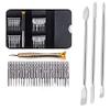 Wroughton 25 in 1 Precision Screwdriver Set Multi Pocket Repair Tool Kit with Black Leather Bag for Mobiles|Laptops|Electronics With Set of 3 Metal Openers for Mobile Phone and Gadget Repairing Supporting Tools view 1