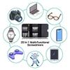 Wroughton 25 in 1 Precision Screwdriver Set Multi Pocket Repair Tool Kit with Black Leather Bag for Mobiles|Laptops|Electronics With Set of 3 Metal Openers for Mobile Phone and Gadget Repairing Supporting Tools view 4