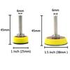 DIY Crafts PSA, 1 Inch 6MM Shank" : 1 x 1 inch 6mm Hook & Loop Sanding Pad Mounted Shank Back-Up Sanding Pads for Abrasive Sandpaper Sanding Discs (Pack Of 1 Pc, 6MM(PSA) view 4