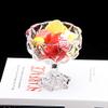 PrimeWorld Diamond Footed 300 ml Ice Cream Bowl Premium Crystal Clear Dessert Bowl Fruit and Pudding Sundae for Home Kitchen etc (1, 1 Pcs Clear) view 2