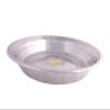 SHIV SHAKTI ARTS Stainless Steel Silver Touch Design Parat Plate, Platter, Small, (LxBxH=5cm x 36cm x 5cm, Silver) view 1