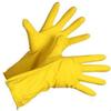 Seebuy Reusable Safety Garden Sanitation Cleaning Waterproof Rubber Gloves for Dish Kitchen Platform Washing; Home Kitchens for Men Women Unisex (Yellow; Free Size) - 6 Pairs view 4