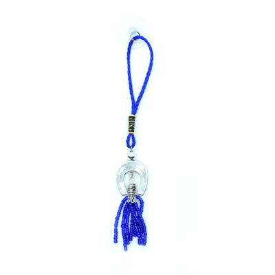 Puja N Pujari Horse Shoe Evil Eye Protection Wall and Car Hanging for Good Luck Prosperity & Success