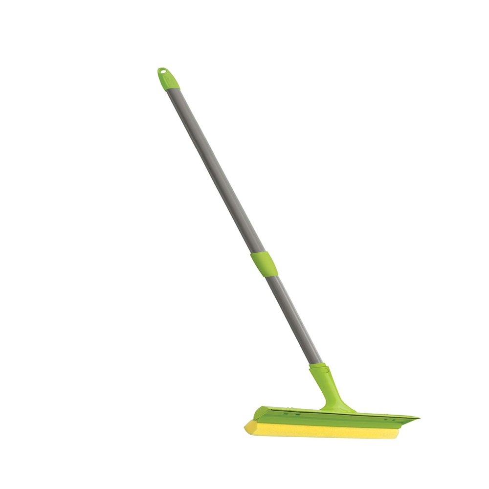 EZY BE Window Wiper with Telescopic Handle - Adjustable Length (144 x 20 x 7.8 CM) [84110], Ideal for Efficient Window Cleaning, Durable and Lightweight Design, Perfect for High & Hard-to-Reach Areas