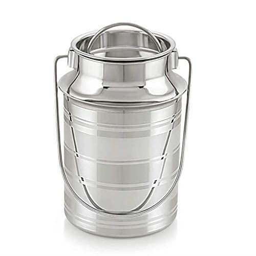 SS Private SS Stainless Steel Milk Pot Stainless Steel 3 Litre heavy quality lifetime warranty product.