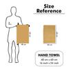Yellow Weaves Super Soft Microfiber Hand Towels, Gym & Workout Towels 400 GSM(3 Pieces, Multi Colors) view 4