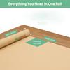Smart Living Eco Kraft Brown Paper Roll 20 Inch Pack of 5 Mtr view 2