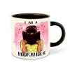 WHATS YOUR KICK - Books Reading Inspired Designer Printed Black Ceramic Coffee |Tea | Milk Mug Combo with Coaster (Gift | Books | Motivational Quotes | Hobby (Combo 2) view 2