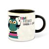 WHATS YOUR KICK - Books Reading Inspired Designer Printed Black Ceramic Coffee |Tea | Milk Mug Combo with Coaster (Gift | Books | Motivational Quotes | Hobby (Combo 9) view 2