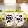 WHATS YOUR KICK - Books Reading Inspired Designer Printed Yellow Ceramic Coffee |Tea | Milk Mug Combo with Coaster (Gift | Books | Motivational Quotes | Hobby (Combo 3) view 3