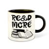 WHATS YOUR KICK - Books Reading Inspired Designer Printed Black Ceramic Coffee |Tea | Milk Mug Combo with Coaster (Gift | Books | Motivational Quotes | Hobby (Combo 4) view 2