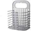 Toriox Magic Sticker Plastic Multipurpose Hanging Laundry Basket for Washing Machine Kids Dirty Clothes Storage Bathroom Bedroom Laundry Basket Toiletry Organization Washing Bin Home Essential view 1