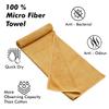 Yellow Weaves Super Soft Microfiber Hand Towels, Gym & Workout Towels 400 GSM, Multicolour 8, Set of 4 view 2