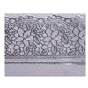 MONKDECOR PVC Square 4 Seater Dining Table Cover with Silver Border (Transparent, 60X60 Inches,Plastic, Pack of 1) view 4