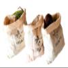 Vissage Pack of 3 Hand Block Printed Fruit & Vegetable Fridge Bags for Storage view 1