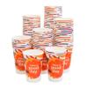 PARICOTT 300ml  100 Cups | Good Day Printed Paper Cups | Disposable Use & Throw Glasses for Tea, Coffee, Juice, Water, Wine, Cocktail, Party, Events, Wedding, Travel  Eco-Friendly view 1
