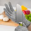 ANUGRAH MART Cut Resistant Hand Safety Gloves Cut-Proof Level 5 Protection with Rubber Grade Finishing Gloves For Kitchen Food Vegetables, Gardening Care, industries (1 pair, Free Size) view 1