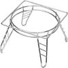 PRAMUKH FASHION Fancy Water Pot and Matka Stand Stainless Steel Pot Stand Kitchen Rack Chrome Plated Plant Pot Stand view 3