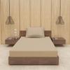 BEVI - Home Premium Self Striped Single Bedsheet with 1 Pillow Cover 300 TC Ultra-Soft 300 TC Microfiber Bed Sheet| Size (60" x 90") Camlin view 1