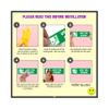 Mr. Safe - Maintain Social Distancing Signs - Health Safety - PVC Sticker 8 Inch X 8 Inch view 3