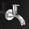 Plantex Pure Brass AQ-1401 Bib Cock Water Tap with Water Saving Techonology Tap with Bib Tap with Brass Wall Flange and Teflon Tape for Bathroom-7 Year Warranty (Mirror Chrome Finish) view 1