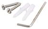 CHOSEN Stainless Steel 304 Toilet Paper Holder with Lid for Bathroom, Tissue Paper Holder, Bathroom Tissue Holder (Chrome Finish) view 4