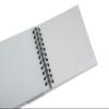 BRUSTRO Toned Paper - Grey Sketchbook | A4, 120 GSM | 60 Sheets/120 Pages | Wiro Bound, Spiral, Premium, Acid-free Paper, Ideal for Dry media, Mandala Art, Graphite, Charcoal, Colour pencils, Gel pens view 4