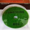UNISTRONG Diamond polishing Pads Perfect for wet polishing Marble, Granite & Stone Quartz| Aggressive strength & long lasting Thickness 4mm Pack of 3 (GRIT800) view 1