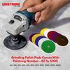 UNISTRONG Diamond polishing Pads Perfect for wet polishing Marble, Granite & Stone Quartz| Aggressive strength & long lasting Thickness 4mm Pack of 3 (GRIT800) view 3