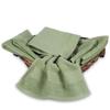 Divine Overseas Cotton Yarn, Soft, Extra Absorbent & Durable GSM 600 Face Towel Set (Pack of 6, Sage Green) view 3