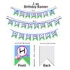 WoW Party Studio Personalized PJ Cartoon Theme Party Happy Birthday Decorations Bunting Banner with Birthday Boy/Girl Name view 2