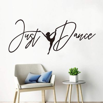 Gadgets WRAP Just Dance Wall Decals Teenage Room Home Decor Vinyl Living Room Interior Design Pattern Wall Stickers