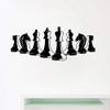 Gadgets Wrap Chess Pieces Wall Decal Bedroom Decor Strategy Board Game Interior Vinyl Mural Art Wall Sticker view 1