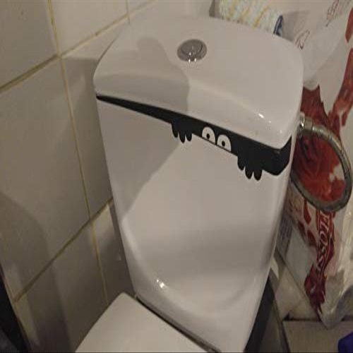 Gadgets Wrap 1Pc Hot Funny Peep Monster Toilet Bathroom Vinyl Wall Sticker Decal Art Home Decoration