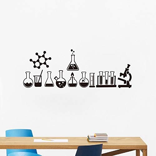 Gadgets Wrap Science Wall Sticker Laboratory Decor Science is Cool Vinyl Decals Mural Geek Wall Art Decals
