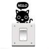 GADGETS WRAP Funny Cute Sleeping Cat Dog Switch Stickers Wall Stickers Decal Home Decoration Bedroom Living Room Parlour Decoration view 1