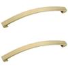 FAST CP14S Premium Heavy Brass Antique Cabinet Door Pull Handle 2cs for Home and Office Furniture Door (160MM) view 1