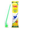 HIC Double Hockey Shape Toilet Cleaner Brush,Toilet Cleaning Brush for Western and Indian Toilet,Bathroom Cleaning (Standard Size, Multicolour Pack of 6) view 1