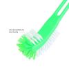 HIC Double Hockey Shape Toilet Cleaner Brush,Toilet Cleaning Brush for Western and Indian Toilet,Bathroom Cleaning (Standard Size, Multicolour Pack of 6) view 2