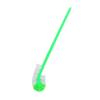 HIC Double Hockey Shape Toilet Cleaner Brush,Toilet Cleaning Brush for Western and Indian Toilet,Bathroom Cleaning (Standard Size, Multicolour Pack of 6) view 3